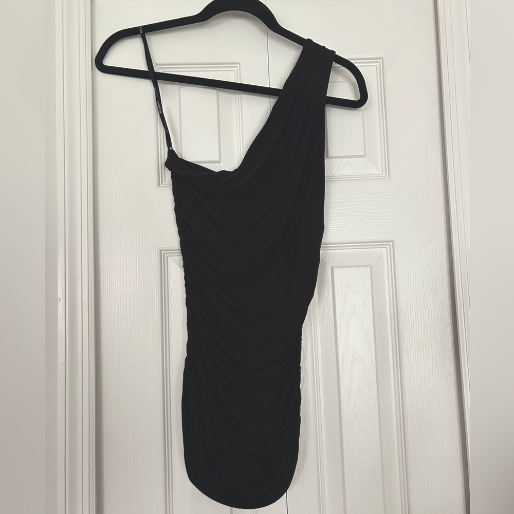 Vintage Bebe one shoulder top
